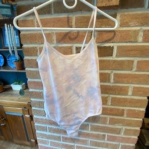 Tie Dye Thong Bodysuit